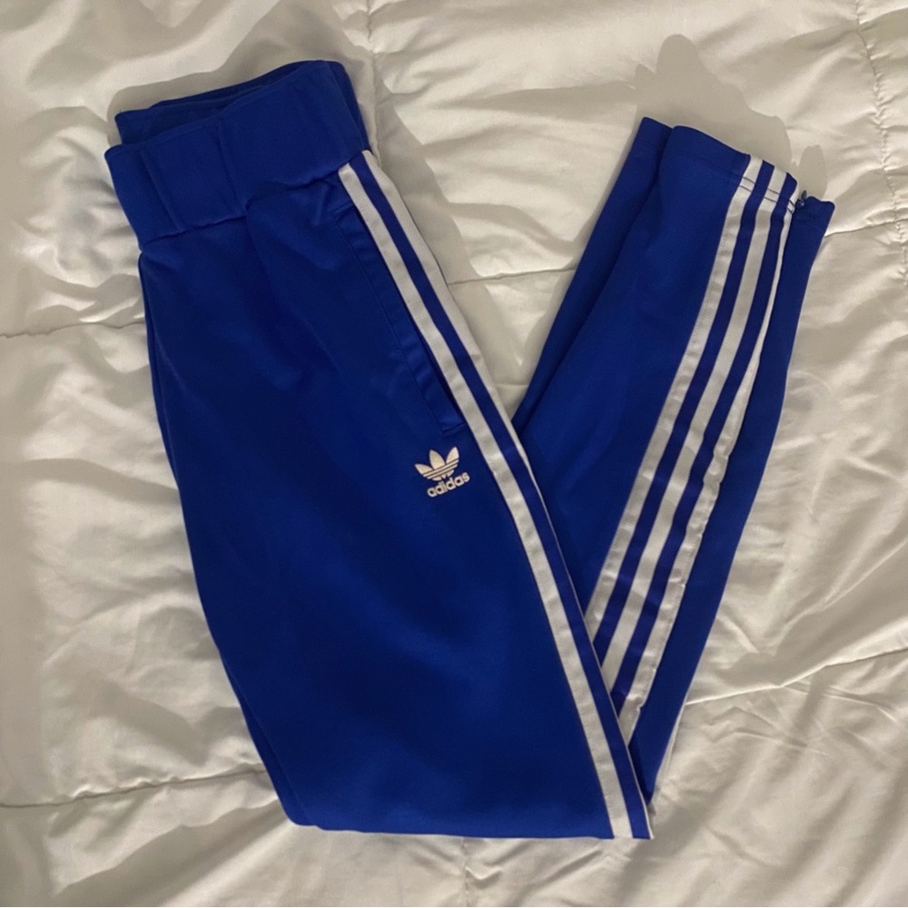 Womens Adidas Royal Blue Pants